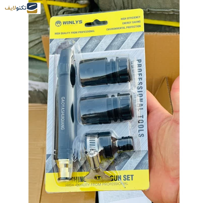 نازل کارواش وینلیز مدل سرشلنگی مجموعه 4 عددی نازل کارواش وینلیز مدل سرشلنگی مجموعه 4 عددی