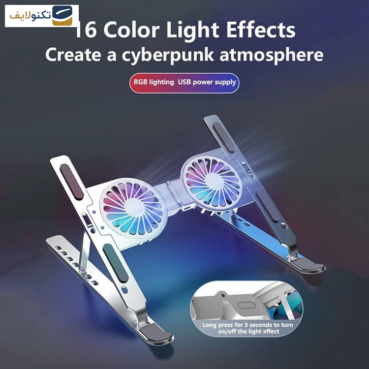 پایه خنک کننده  لپ تاپ مدل C9PRO پایه خنک کننده  لپ تاپ مدل C9PRO