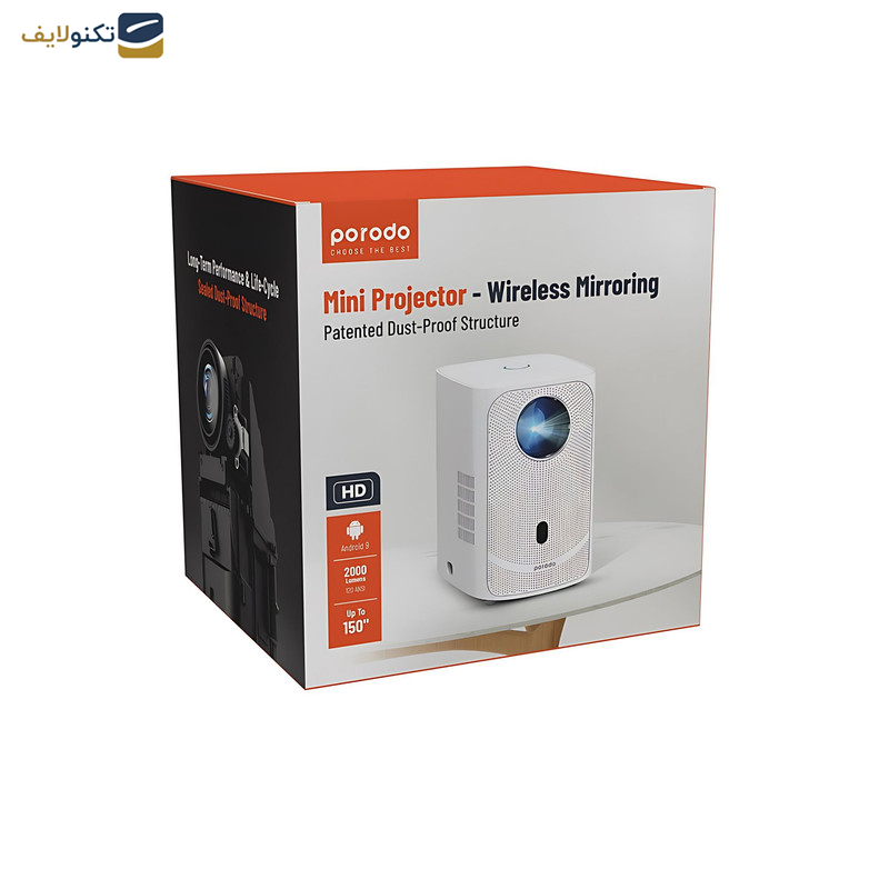 مینی ویدئو پروژکتور پرودو مدل PD-P720PJR مینی ویدئو پروژکتور پرودو مدل PD-P720PJR