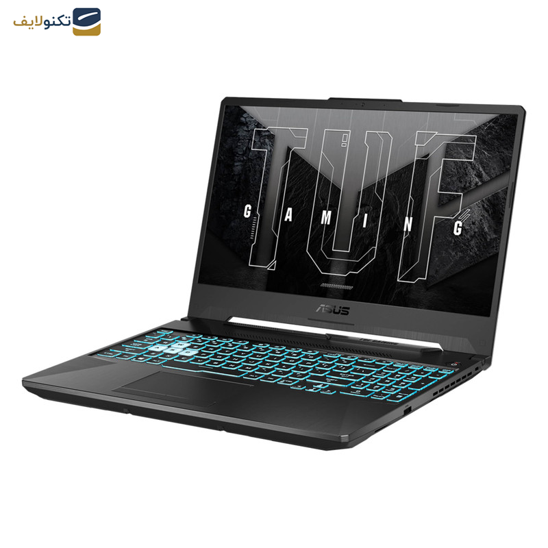 لپ تاپ 15.6 اینچ ایسوس مدل TUF Gaming A15 FA506NFR-HN114-R7 7435HS-8GB DDR5-512GB SSD-RTX2050-FHD لپ تاپ 15.6 اینچ ایسوس مدل TUF Gaming A15 FA506NFR-HN114-R7 7435HS-8GB DDR5-512GB SSD-RTX2050-FHD