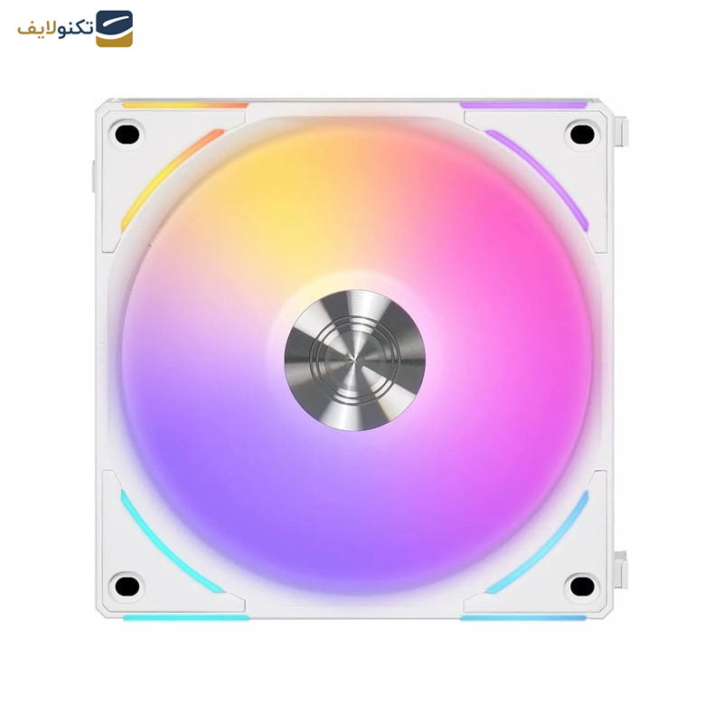 فن کیس لیان لی مدل UNI FAN AL 120 V2 White بسته 3 عددی فن کیس لیان لی مدل UNI FAN AL 120 V2 White بسته 3 عددی