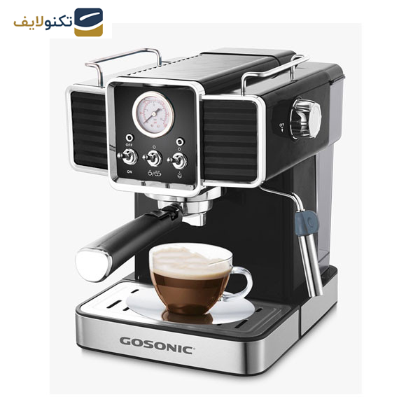اسپرسو ساز گوسونیک مدل GEM-868 اسپرسو ساز گوسونیک مدل GEM-868
