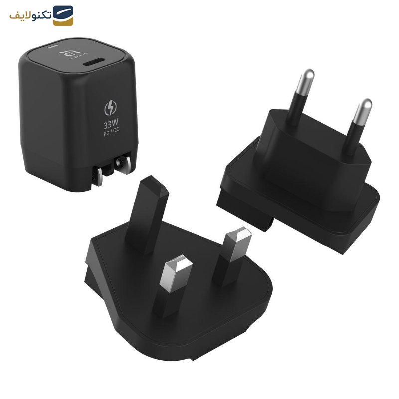 شارژر دیواری 33 وات آدام المنتس مدل OMNIA P3 شارژر دیواری 33 وات آدام المنتس مدل OMNIA P3
