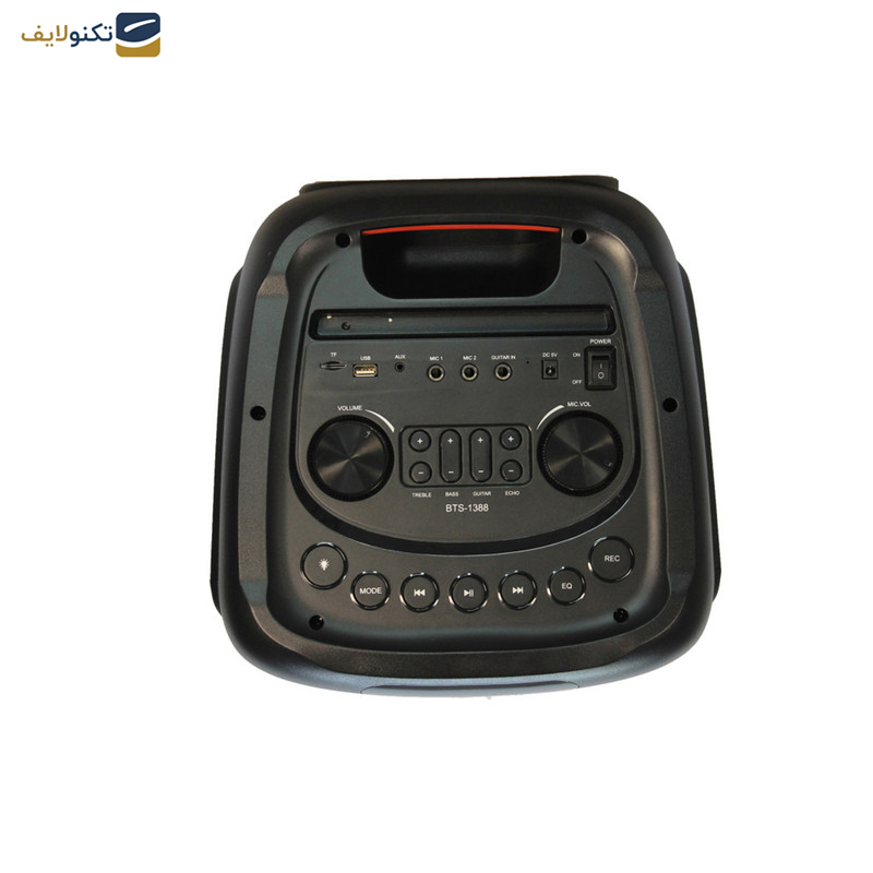 اسپیکر بلوتوثی قابل حمل مدل BTS1388 اسپیکر بلوتوثی قابل حمل مدل BTS1388