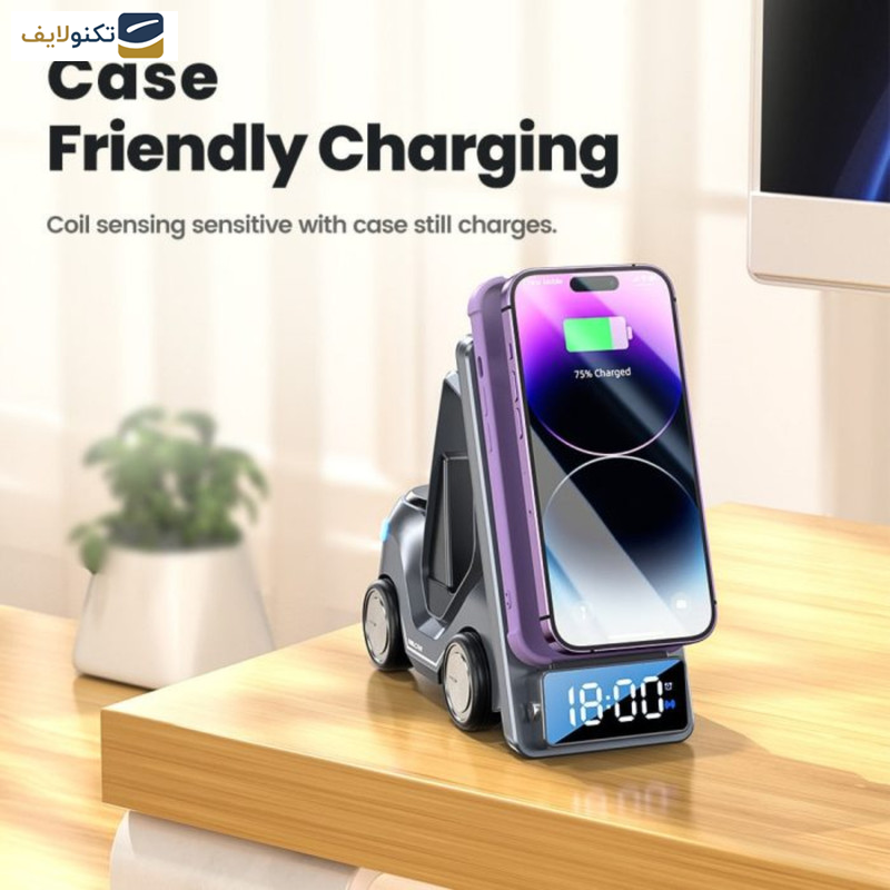 داک شارژر بیسیم گرین لاین مدل FLWR5 داک شارژر بیسیم گرین لاین مدل FLWR5