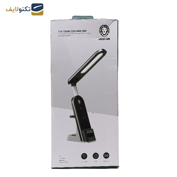 شارژر بی سیم گرین لاین مدل  gn7in1wc15w شارژر بی سیم گرین لاین مدل  gn7in1wc15w