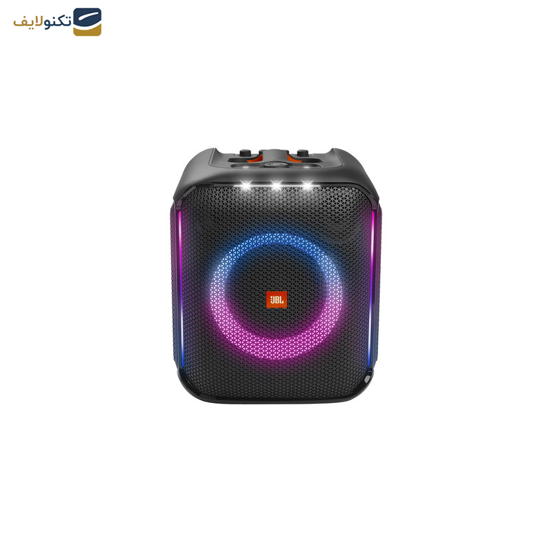 اسپیکر بلوتوثی قابل حمل جی بی ال مدل PartyBox Encore به همراه میکروفن اسپیکر بلوتوثی قابل حمل جی بی ال مدل PartyBox Encore به همراه میکروفن