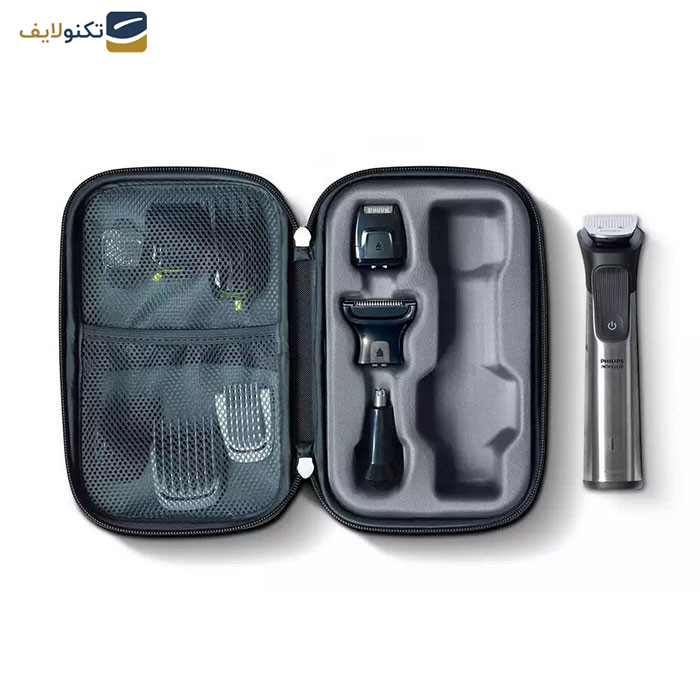 ست ماشین اصلاح موی صورت و بدن فیلیپس مدل MG9510 به همراه ماشین اصلاح وان بلید ست ماشین اصلاح موی صورت و بدن فیلیپس مدل MG9510 به همراه ماشین اصلاح وان بلید
