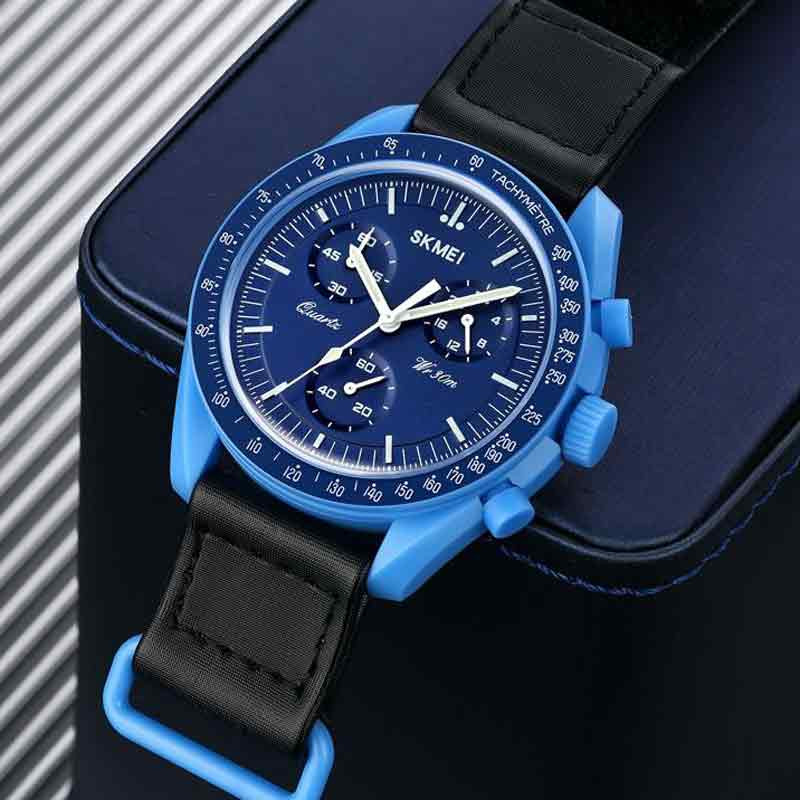 ساعت مچی عقربه ای اسکمی مدل 1982 BK/BL ساعت مچی عقربه ای اسکمی مدل 1982 BK/BL