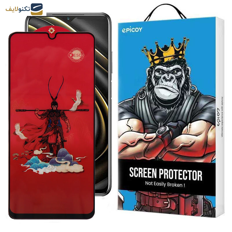 محافظ صفحه نمایش اپیکوی مدل Monkey King مناسب برای گوشی موبایل شیائومی Poco M3/Poco M2 Reloaded/Poco M2 4G محافظ صفحه نمایش اپیکوی مدل Monkey King مناسب برای گوشی موبایل شیائومی Poco M3/Poco M2 Reloaded/Poco M2 4G