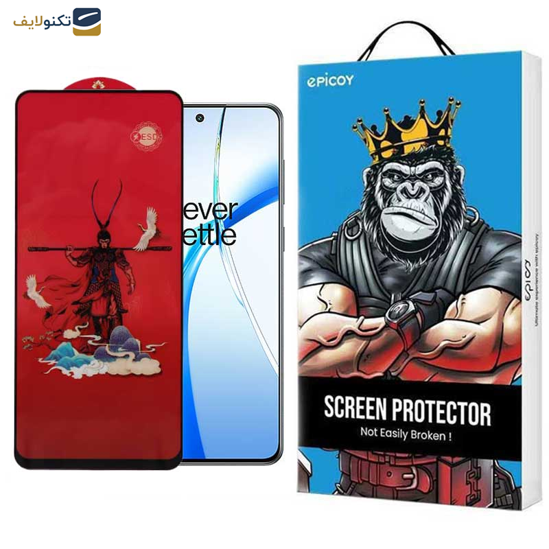 محافظ صفحه نمایش اپیکوی مدل Monkey King مناسب برای گوشی موبایل وان پلاس Nord CE4/ Nord CE3/ 10R/ 10T/ Ace Pro/ Ace/ 10R 150W محافظ صفحه نمایش اپیکوی مدل Monkey King مناسب برای گوشی موبایل وان پلاس Nord CE4/ Nord CE3/ 10R/ 10T/ Ace Pro/ Ace/ 10R 150W