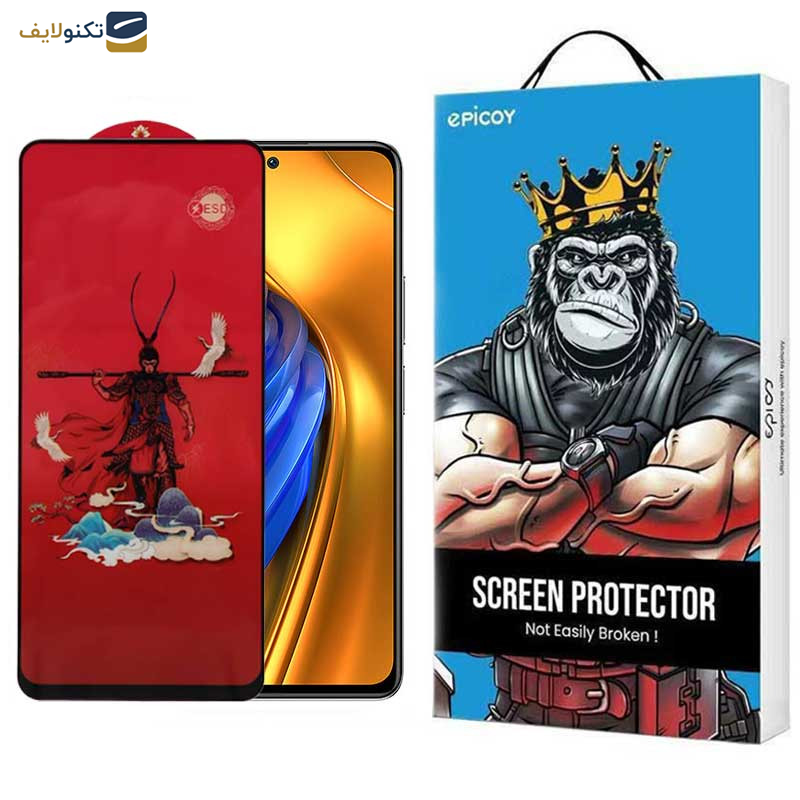 محافظ صفحه نمایش اپیکوی مدل Monkey King مناسب برای گوشی موبایل شیائومی Poco F6 Pro/ Poco F6/ Redmi Turbo 3 محافظ صفحه نمایش اپیکوی مدل Monkey King مناسب برای گوشی موبایل شیائومی Poco F6 Pro/ Poco F6/ Redmi Turbo 3
