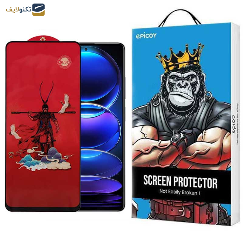 محافظ صفحه نمایش اپیکوی مدل Monkey King مناسب برای گوشی موبایل شیائومی Redmi Note 12 Pro Plus/ Note 12 Pro 4G/5G / Note 12 5G/4G / Note 12 (China) محافظ صفحه نمایش اپیکوی مدل Monkey King مناسب برای گوشی موبایل شیائومی Redmi Note 12 Pro Plus/ Note 12 Pro 4G/5G / Note 12 5G/4G / Note 12 (China)