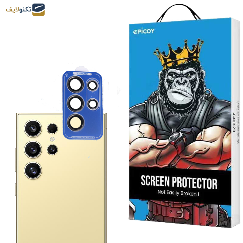 محافظ لنز دوربین اپیکوی مدل S Plus Lens مناسب برای گوشی موبایل سامسونگ Galaxy S24 Ultra محافظ لنز دوربین اپیکوی مدل S Plus Lens مناسب برای گوشی موبایل سامسونگ Galaxy S24 Ultra