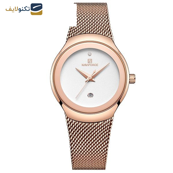 ساعت مچی عقربه ای زنانه نیوی فورس مدل NF5004/RGW ساعت مچی عقربه ای زنانه نیوی فورس مدل NF5004/RGW