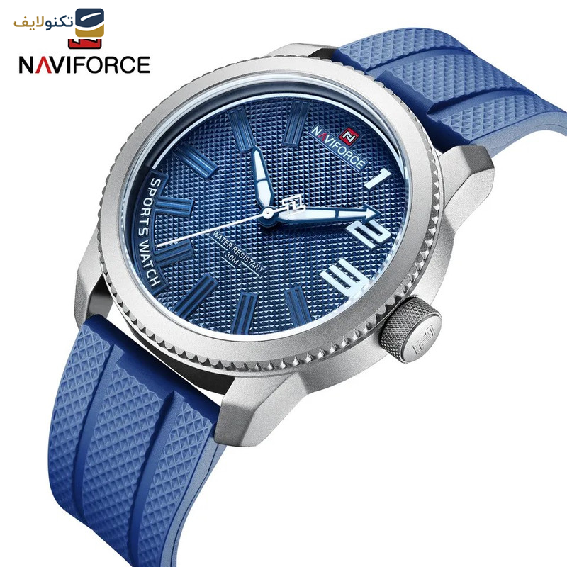 ساعت مچی عقربهای مردانه نیوی فورس مدل NF9202SWBE ساعت مچی عقربهای مردانه نیوی فورس مدل NF9202SWBE