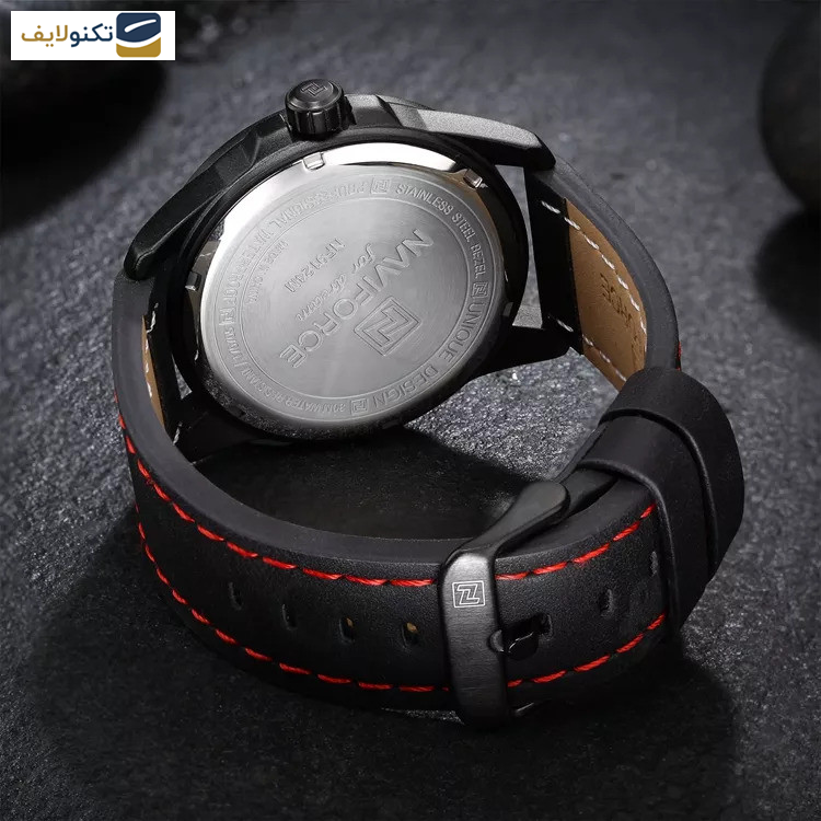 ساعت مچی عقربهای مردانه نیوی فورس مدل nf9124 r ساعت مچی عقربهای مردانه نیوی فورس مدل nf9124 r