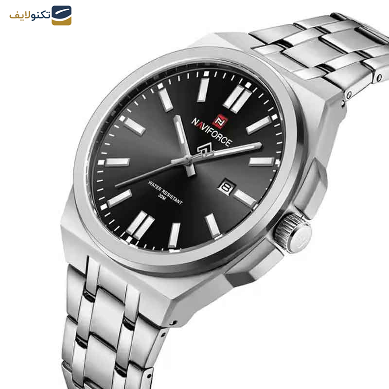 ساعت مچی عقربهای مردانه کوارتز نیوی فورس مدل NF9226 S B S ساعت مچی عقربهای مردانه کوارتز نیوی فورس مدل NF9226 S B S