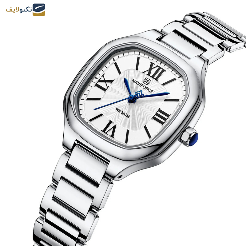 ساعت مچی عقربه ای زنانه نیوی فورس مدل NF5042 SWS ساعت مچی عقربه ای زنانه نیوی فورس مدل NF5042 SWS