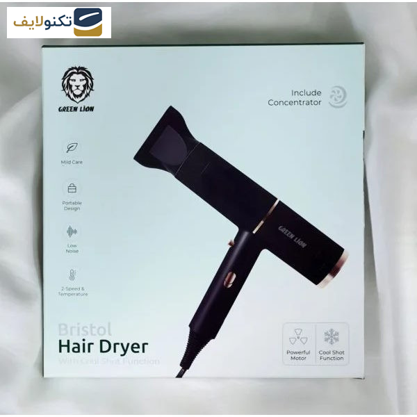 سشوار گرین لاین مدل Bristol gnbrhrdr سشوار گرین لاین مدل Bristol gnbrhrdr