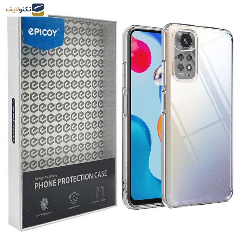 کاور اپیکوی مدل Transparent Clear مناسب برای گوشی موبایل شیائومی Redmi Note 11S / Redmi Note 11 4G کاور اپیکوی مدل Transparent Clear مناسب برای گوشی موبایل شیائومی Redmi Note 11S / Redmi Note 11 4G