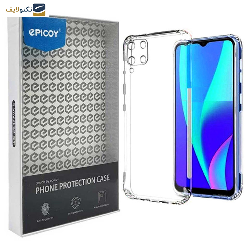 کاور اپیکوی مدل Transparent Clear مناسب برای گوشی موبایل سامسونگ Galaxy A12 4G / A12 5G / M12 / F12 کاور اپیکوی مدل Transparent Clear مناسب برای گوشی موبایل سامسونگ Galaxy A12 4G / A12 5G / M12 / F12