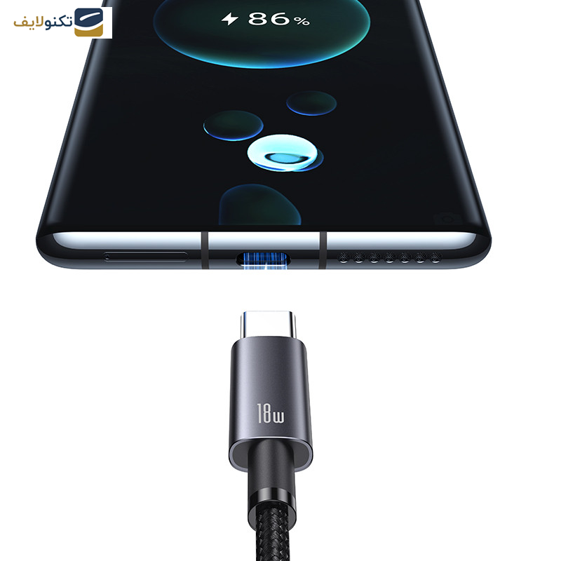 کابل تبدیل Usb به Usb-c یوسمز مدل SJ663 طول 1.2 متر کابل تبدیل Usb به Usb-c یوسمز مدل SJ663 طول 1.2 متر