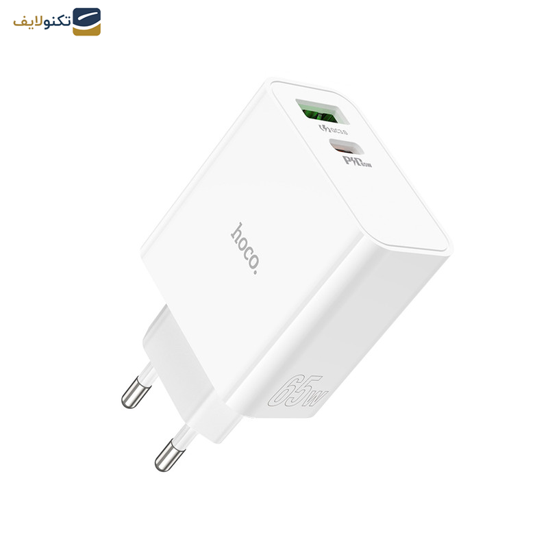 شارژر دیواری 65 وات هوکو مدل C113A PD	 شارژر دیواری 65 وات هوکو مدل C113A PD