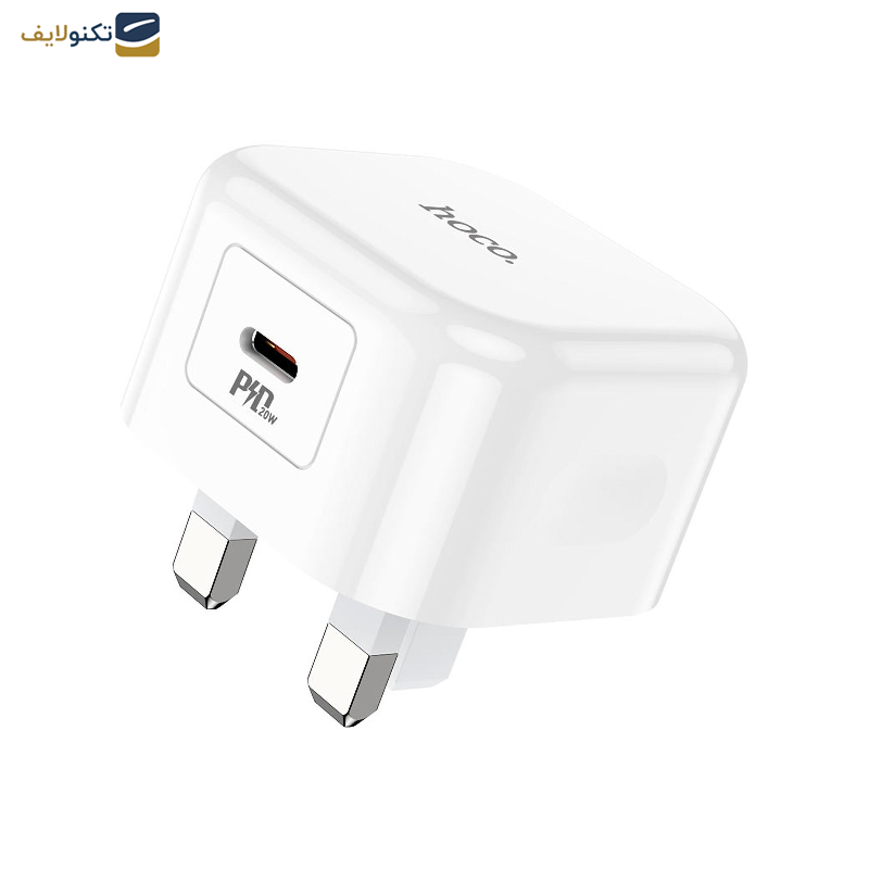 شارژر دیواری 20 وات هوکو مدل C91B USB شارژر دیواری 20 وات هوکو مدل C91B USB