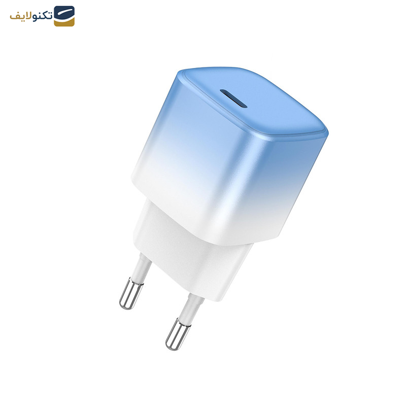 شارژر دیواری 20 وات هوکو مدل C101A USB PD شارژر دیواری 20 وات هوکو مدل C101A USB PD