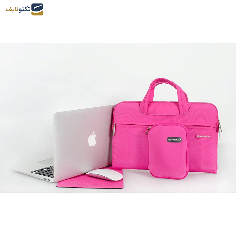 کیف لپ تاپ ویوو مدل Campus Slim Case GM3910 مناسب برای لپ تاپ سایز 15.4 اینچی به همراه کیف لوازم جانبی  کیف لپ تاپ ویوو مدل Campus Slim Case GM3910 مناسب برای لپ تاپ سایز 15.4 اینچی به همراه کیف لوازم جانبی