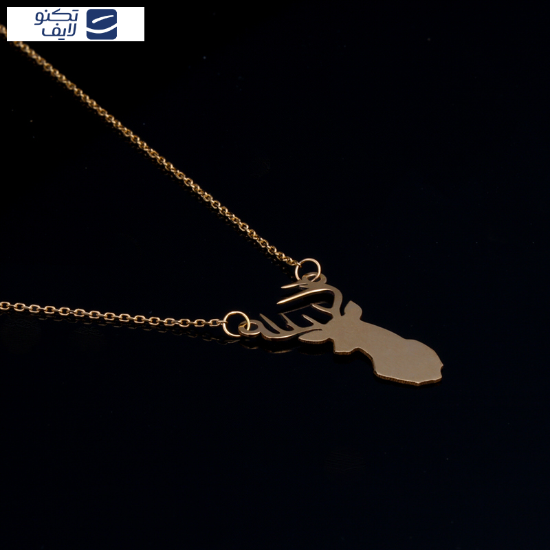 گردنبند  طلا18 عیار طرح گوزن  شوکا گردنبند  طلا18 عیار طرح گوزن  شوکا