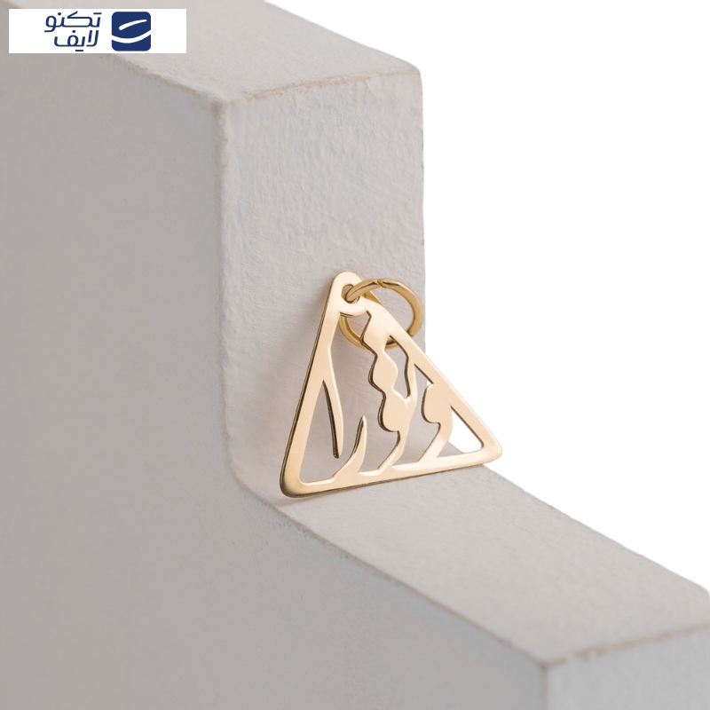 پلاک طرح و تو را طلا 18 عیار پلاک طرح و تو را طلا 18 عیار