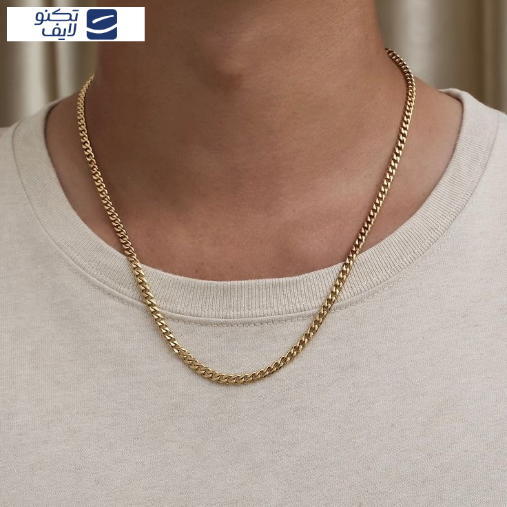 زنجیر کارتیه سوپر 50 سانت طلا 18 عیار زنجیر کارتیه سوپر 50 سانت طلا 18 عیار