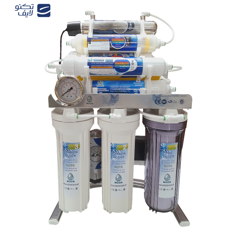 دستگاه تصفیه کننده آب رسا نور بابایی مدل A chrome m1000 به همراه فیلتر تصفیه آب بسته 4 عددی دستگاه تصفیه کننده آب رسا نور بابایی مدل A chrome m1000 به همراه فیلتر تصفیه آب بسته 4 عددی