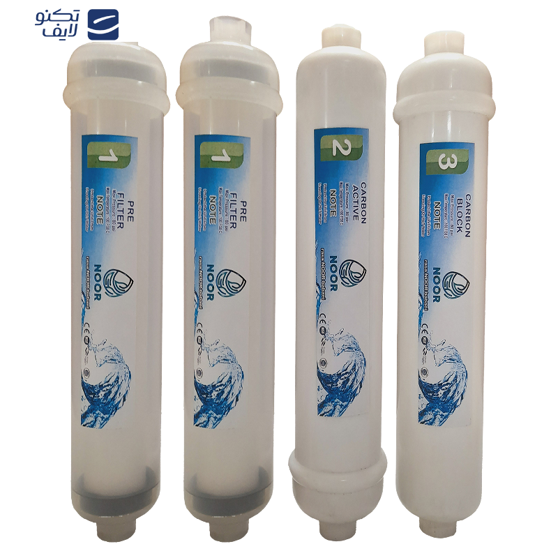 فیلتر دستگاه تصفیه آب رسا نور بابایی مدل خطی بسته 4 عددی فیلتر دستگاه تصفیه آب رسا نور بابایی مدل خطی بسته 4 عددی