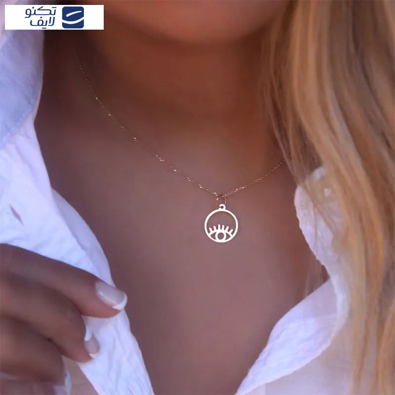 پلاک طلا 18عیار  طرح چشم نظر پلاک طلا 18عیار  طرح چشم نظر