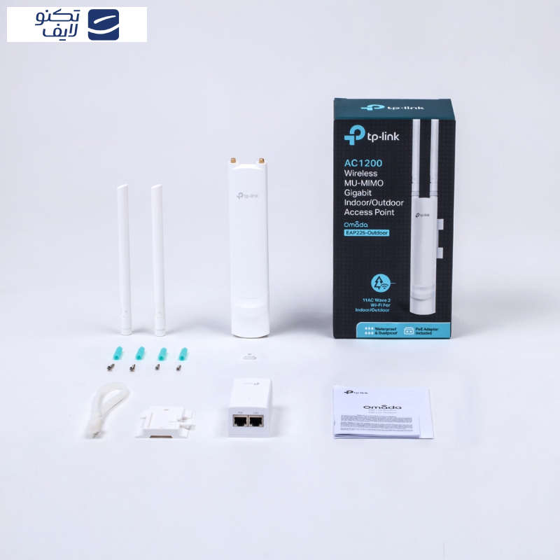 اکسس پوینت بی سیم تی پی-لینک مدل EAP225-Outdoor اکسس پوینت بی سیم تی پی-لینک مدل EAP225-Outdoor