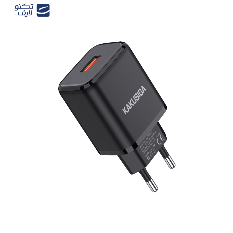 شارژر دیواری 18 وات کاکوسیگا مدل KSC-916  شارژر دیواری 18 وات کاکوسیگا مدل KSC-916