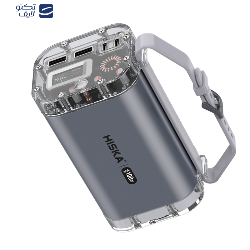 پاوربانک هیسکا مدل HP-444PD ظرفیت 40000 میلی آمپر ساعت پاوربانک هیسکا مدل HP-444PD ظرفیت 40000 میلی آمپر ساعت