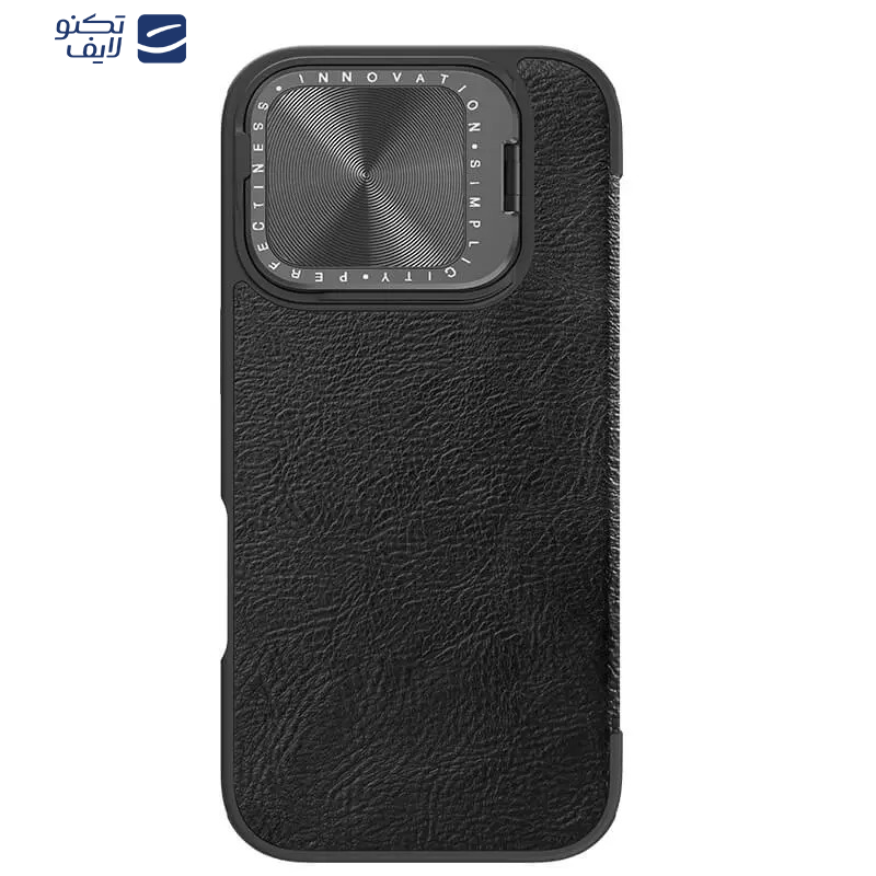 کیف کلاسوری نیلکین مدل Qin Prop Leather مناسب برای گوشی موبایل اپل iPhone 16 Pro   کیف کلاسوری نیلکین مدل Qin Prop Leather مناسب برای گوشی موبایل اپل iPhone 16 Pro