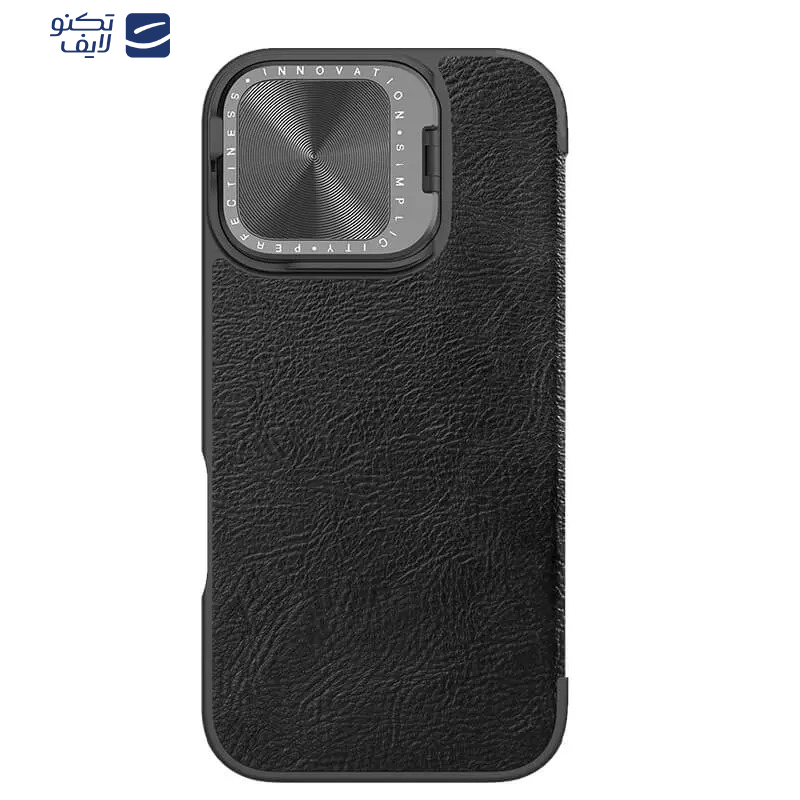 کیف کلاسوری نیلکین مدل Qin Prop Leather مناسب برای گوشی موبایل اپل iPhone 16   کیف کلاسوری نیلکین مدل Qin Prop Leather مناسب برای گوشی موبایل اپل iPhone 16