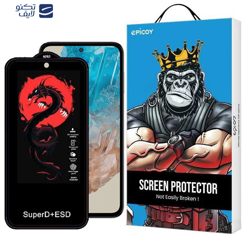 محافظ صفحه نمایش اپیکوی مدل Dragon ESD مناسب برای گوشی موبایل سامسونگ Galaxy M35/ A55 / A35 محافظ صفحه نمایش اپیکوی مدل Dragon ESD مناسب برای گوشی موبایل سامسونگ Galaxy M35/ A55 / A35