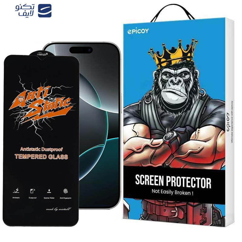 محافظ صفحه نمایش اپیکوی مدل Antistatic Dustproof مناسب برای گوشی موبایل اپل iPhone 16 Pro محافظ صفحه نمایش اپیکوی مدل Antistatic Dustproof مناسب برای گوشی موبایل اپل iPhone 16 Pro