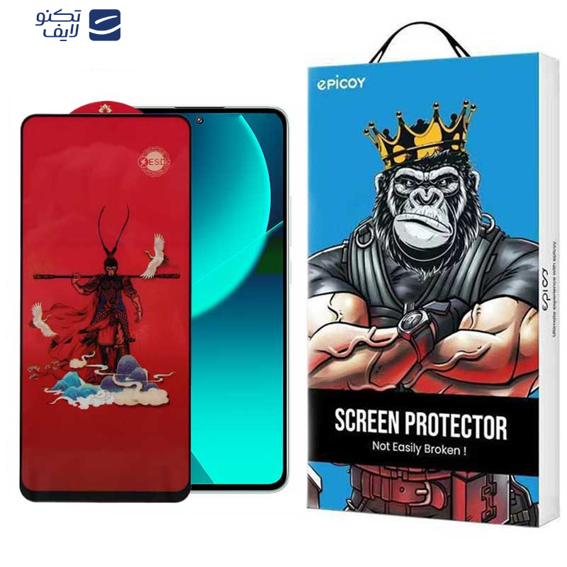 محافظ صفحه نمایش اپیکوی مدل Monkey King مناسب برای گوشی موبایل شیائومی 13T Pro/ 13T/ 12T Pro/ 12T/ 11T Pro/ 11T/ Mi 10T Lite 5G محافظ صفحه نمایش اپیکوی مدل Monkey King مناسب برای گوشی موبایل شیائومی 13T Pro/ 13T/ 12T Pro/ 12T/ 11T Pro/ 11T/ Mi 10T Lite 5G