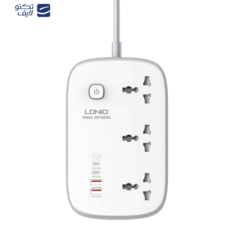 چندراهی برق الدینیو مدل 65W-SC3416 چندراهی برق الدینیو مدل 65W-SC3416