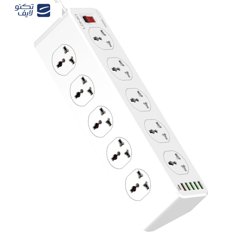 چندراهی برق الدینیو مدل SC10610 چندراهی برق الدینیو مدل SC10610