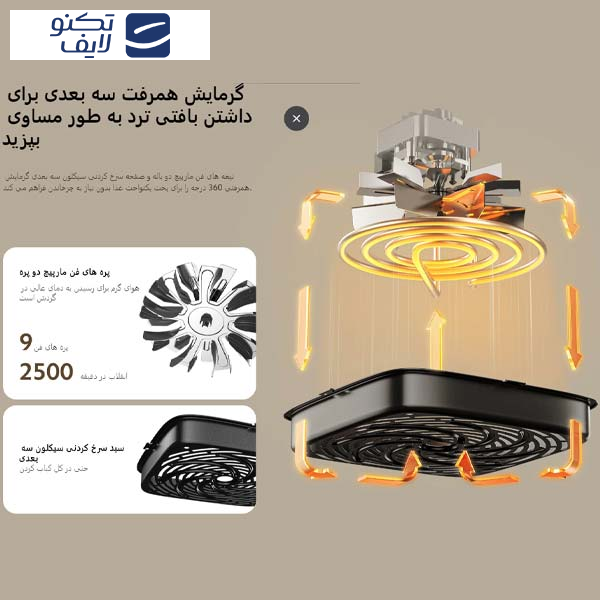 سرخ کن بدون روغن شیائومی مدل MAF13 Essential 6L سرخ کن بدون روغن شیائومی مدل MAF13 Essential 6L