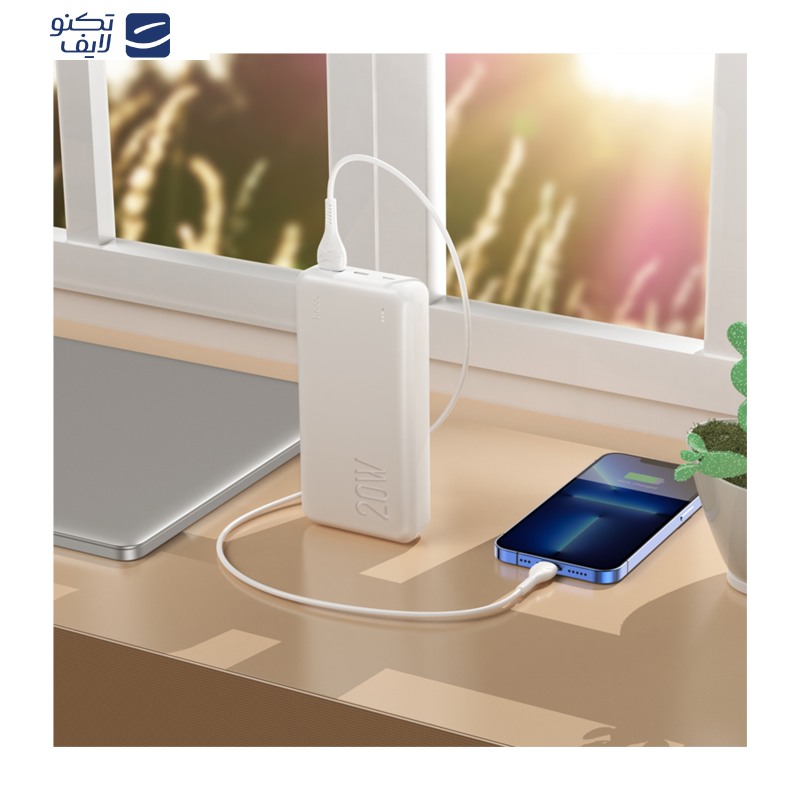 پاوربانک هوکو مدل J87A PD+QC3.0 20W ظرفیت 20000 میلی آمپر ساعت پاوربانک هوکو مدل J87A PD+QC3.0 20W ظرفیت 20000 میلی آمپر ساعت