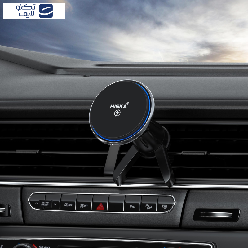 پایه نگهدارنده و شارژ وایرلس گوشی موبایل هیسکا مدل HK-2354W پایه نگهدارنده و شارژ وایرلس گوشی موبایل هیسکا مدل HK-2354W